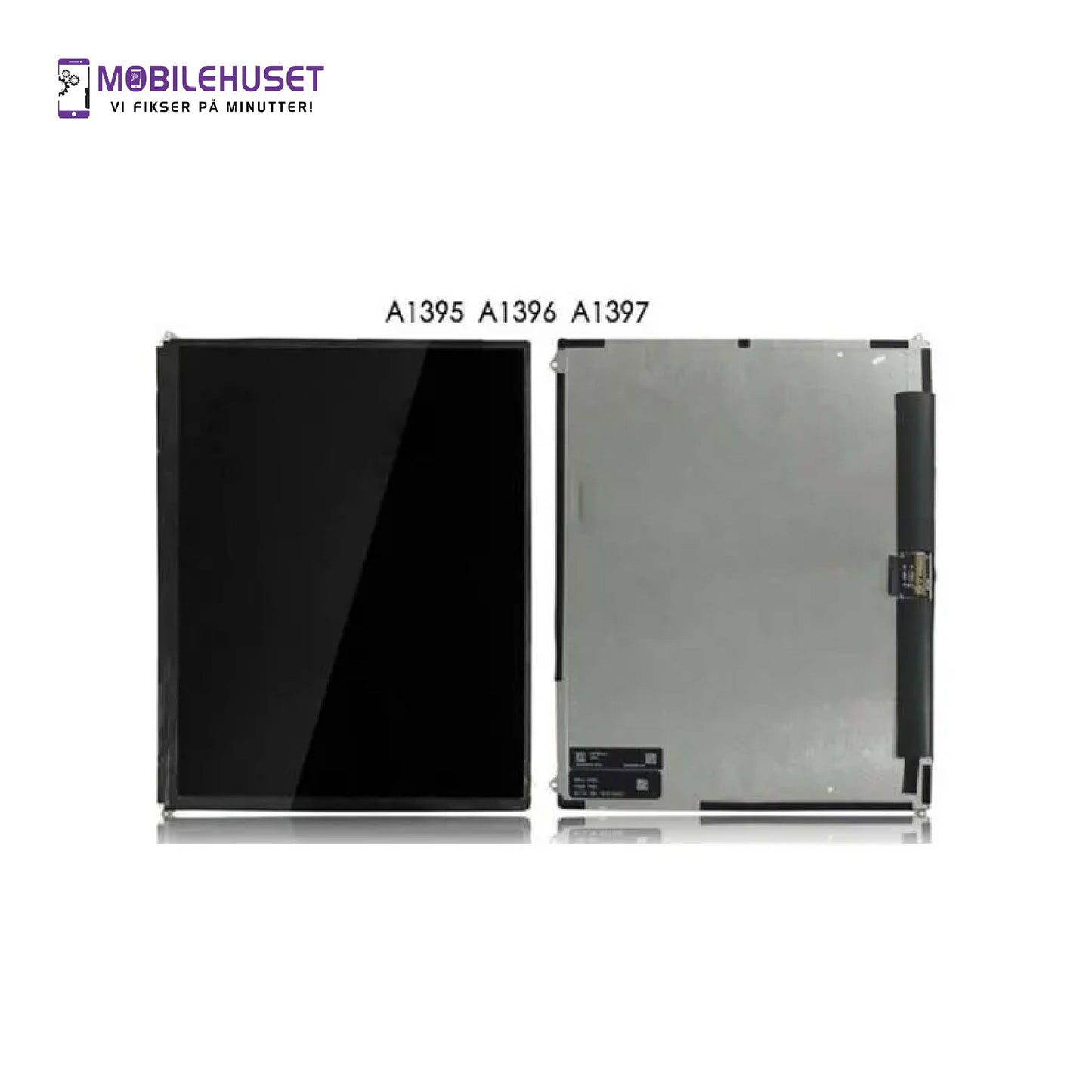 iPad 9.7" (2nd Gen 2011) LCD Skjerm Reparasjon & Utskifting