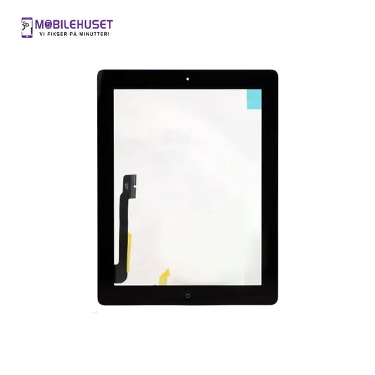 iPad 9.7" (4th Gen 2012) Digitizer / Touchglass Reparasjon & Utskifting
