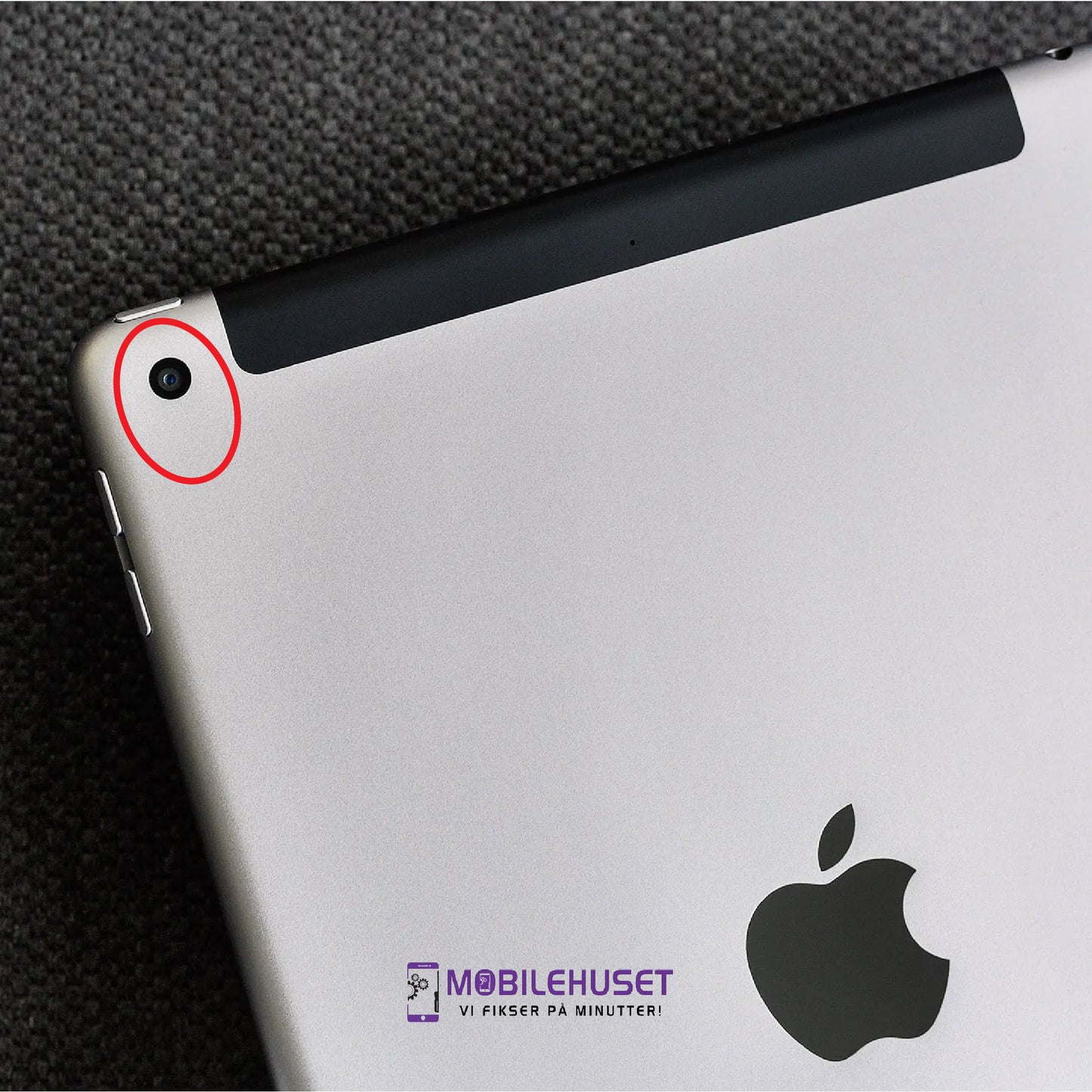 iPad 9.7-inch (5. generasjon, 2017) Kamera Reparasjon & Utskifting