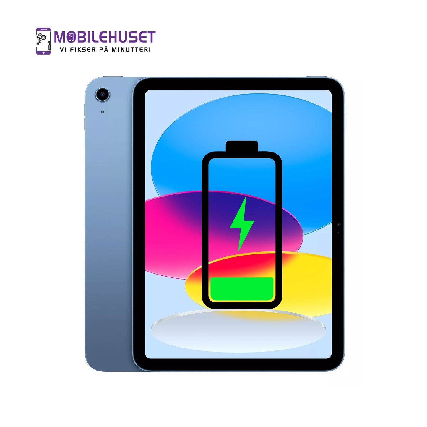 iPAD A16  Batteri Utskifting – Reparasjon
