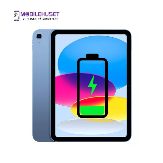 iPAD A16  Batteri Utskifting – Reparasjon