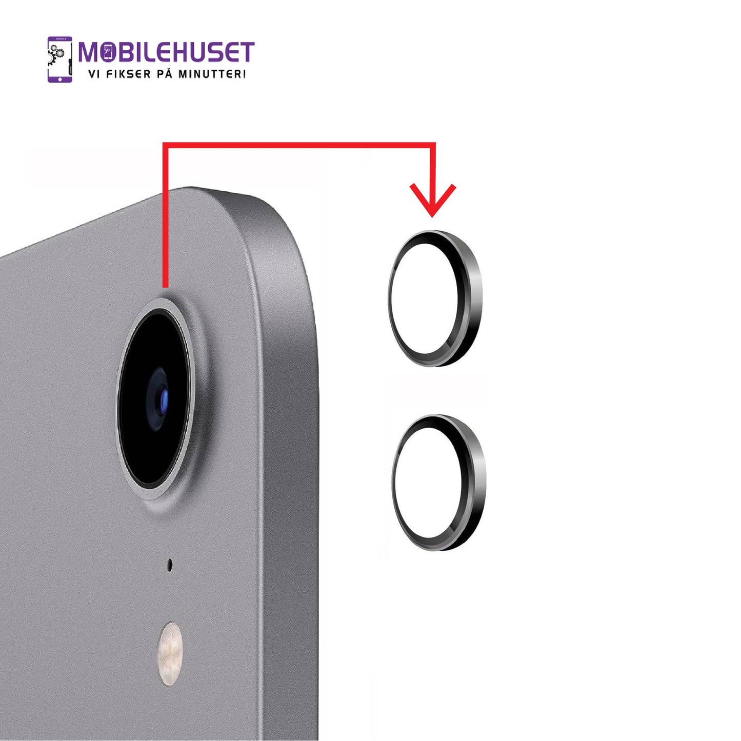 iPad A16  Bakre Kamera Utskifting – Reparasjon