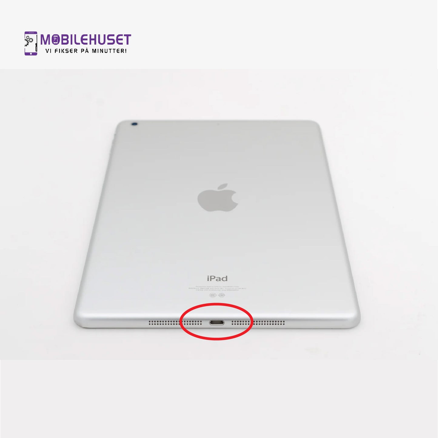 iPad Air 9.7-inch (1st Gen 2013) Ladeport Reparasjon