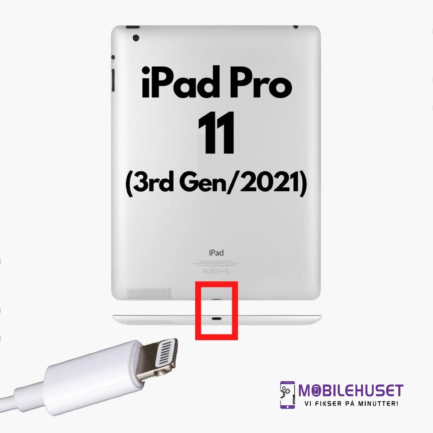 iPad Pro 11‑inch 3rd generation Laderport / Charging Port Reparasjon