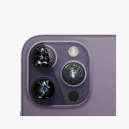 Broken iPhone 14 pro  Camera lens – Repair