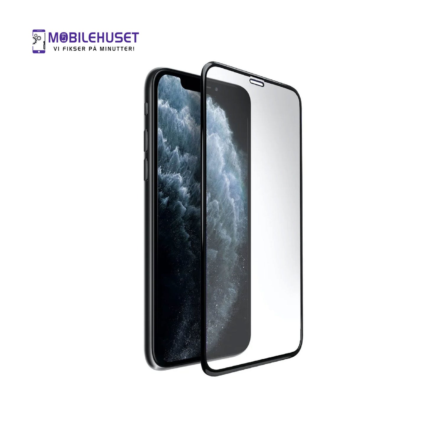 Premium Herdet Glass Skjermbeskytter for iPhone 11 Pro – 9H Beskyttelse mot Riper og Støt