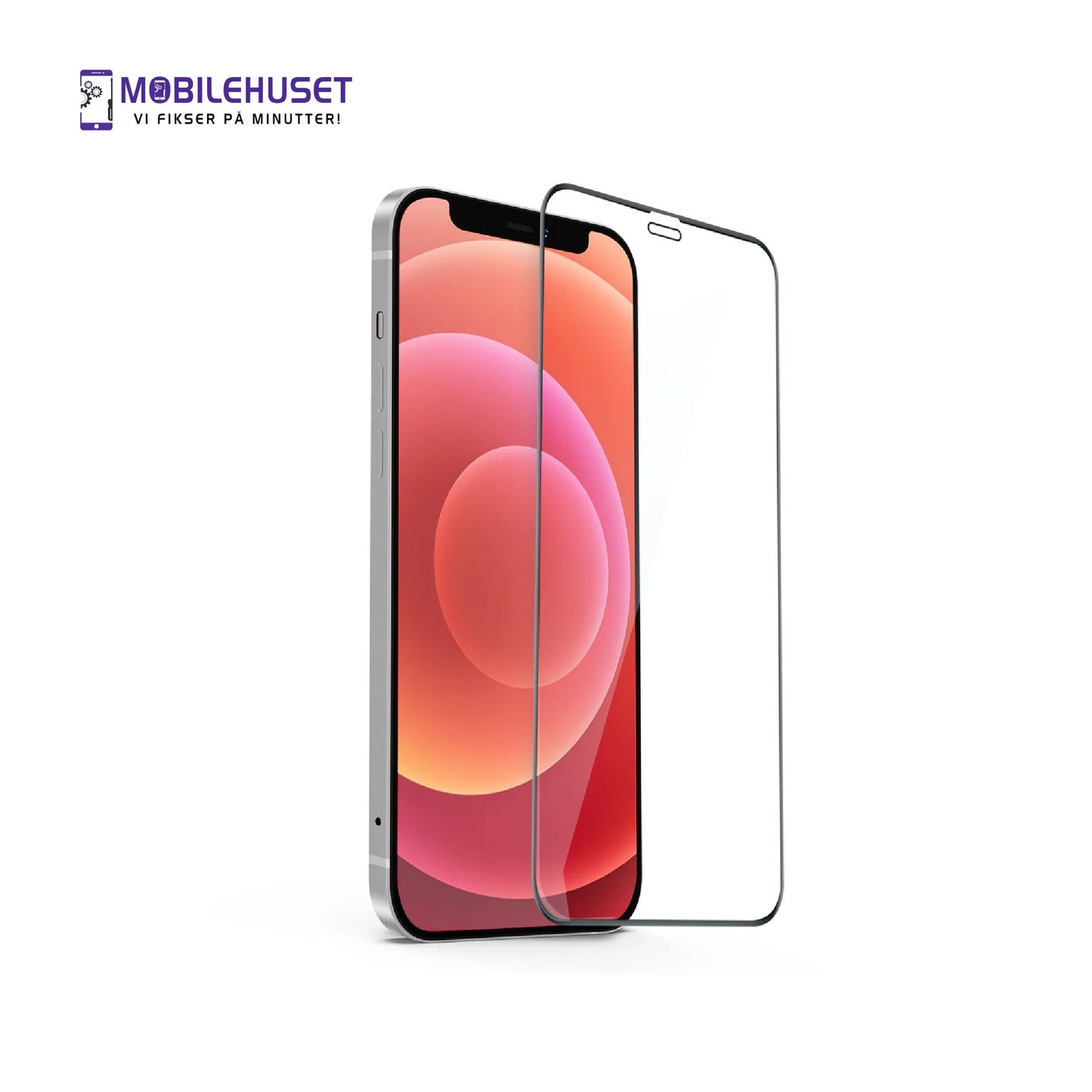 iPhone 12 Mini Herdet Glass Skjermbeskytter – Premium 9H HD Skjermbeskyttelse