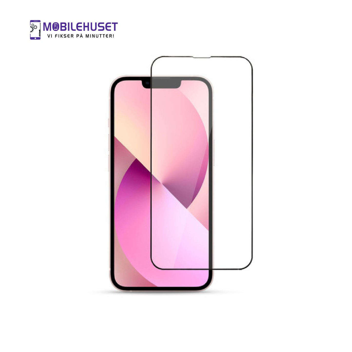 iPhone 13 Herdet Glass Skjermbeskytter – Premium 9H Beskyttelse med Krystallklar HD-Visning