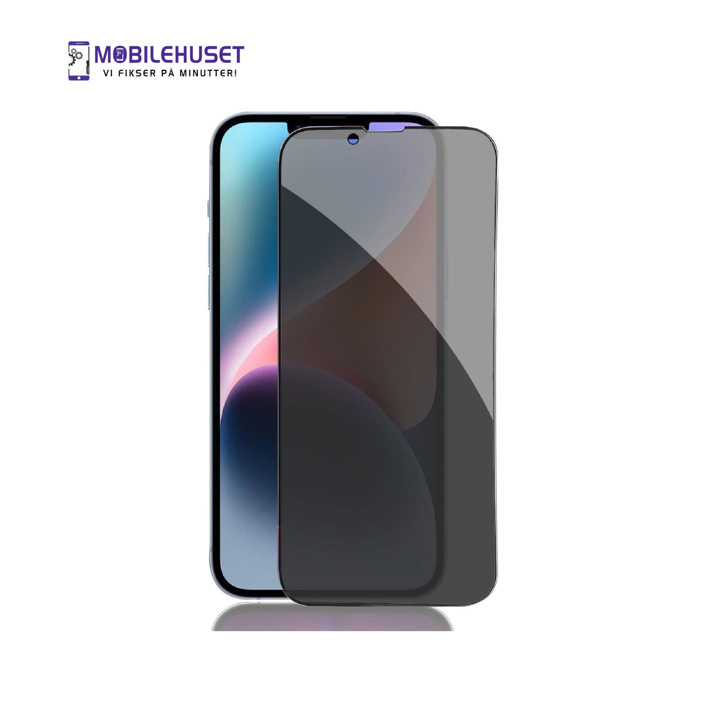 iPhone 14 Plus Personvern Herdet Glass Skjermbeskytter – Anti-Innsyn, 9H Beskyttelse og HD-Klar Visning