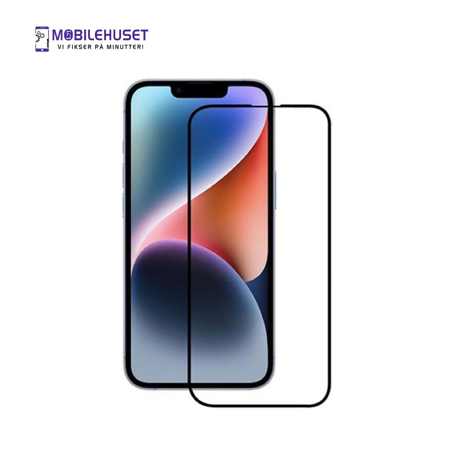 iPhone 14 Plus Herdet Glass Skjermbeskytter – 9H Ripebeskyttelse og Krystallklar HD-Visning