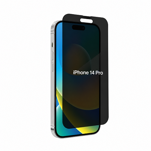 iPhone 14 Pro Privacy Skjermbeskytter | Gratis Montering i Butikk