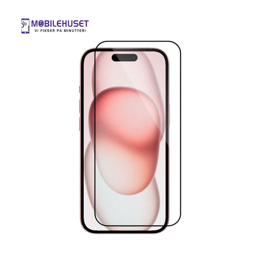 iPhone 15 Plus Herdet Glass Skjermbeskytter – Ultraklar HD Skjermbeskyttelse