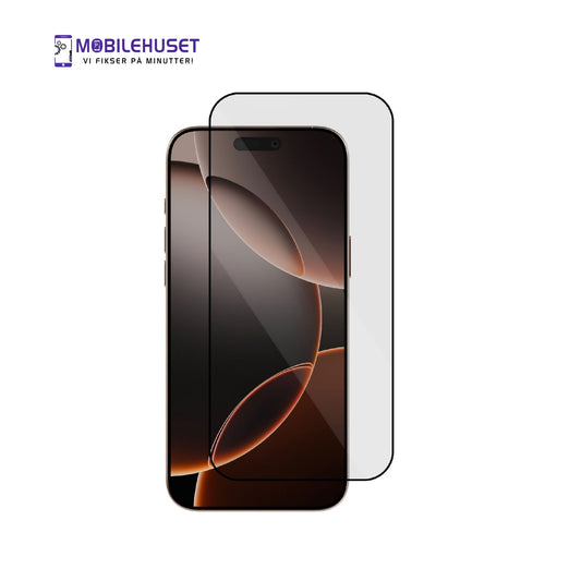 iPhone 16 Pro Max Klar Herdet Glass Skjermbeskytter