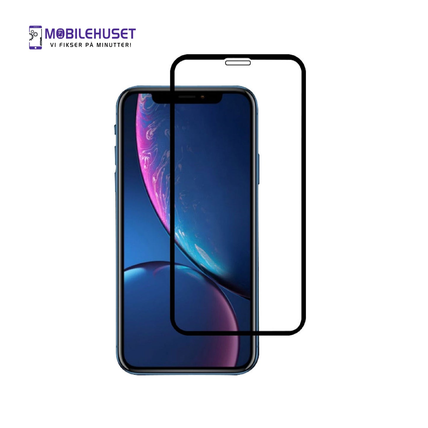 iPhone XR Herdet Glass Skjermbeskytter – Sterk Beskyttelse og Klar Skjermopplevelse