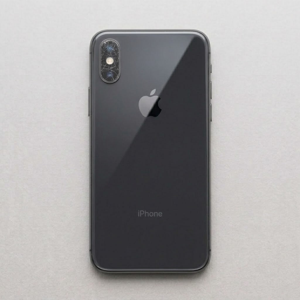 iPhone XS Max kameralinse-bytte | Bakre linse-reparasjon & rask service i Oslo